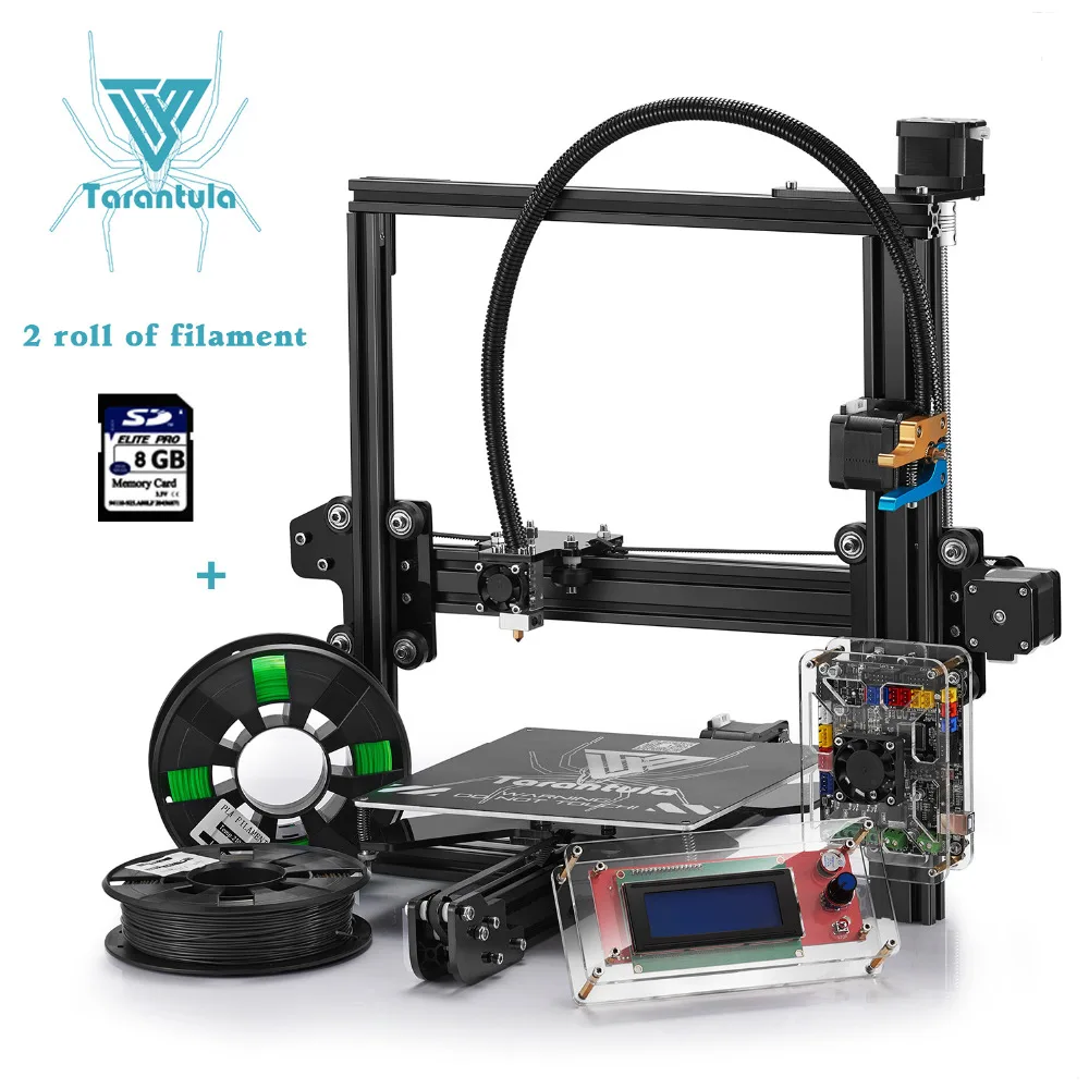 2017 Impresora 3D Printer Diy Tevo Tarantula I3 3D printer Single Dual Extruder 3D Printer Kit