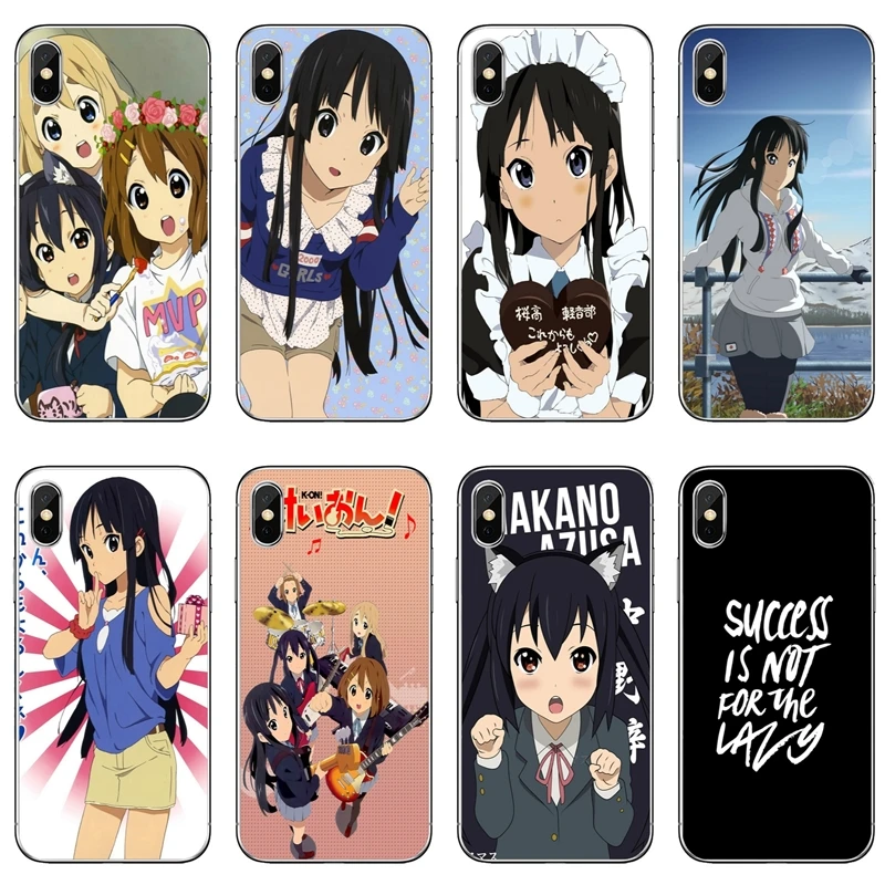 Mio Akiyama K On Anime Kawaii Soft Accessories Phone Cover Case Mio Akiyama K On Anime Kawaii Soft Accessories Phone Cover Case