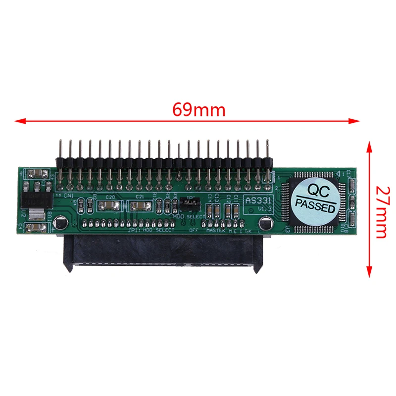 2 5 дюймовый переходник IDE female HDD SSD к 7 + 15Pin male SATA|Компьютерные кабели и разъемы| |