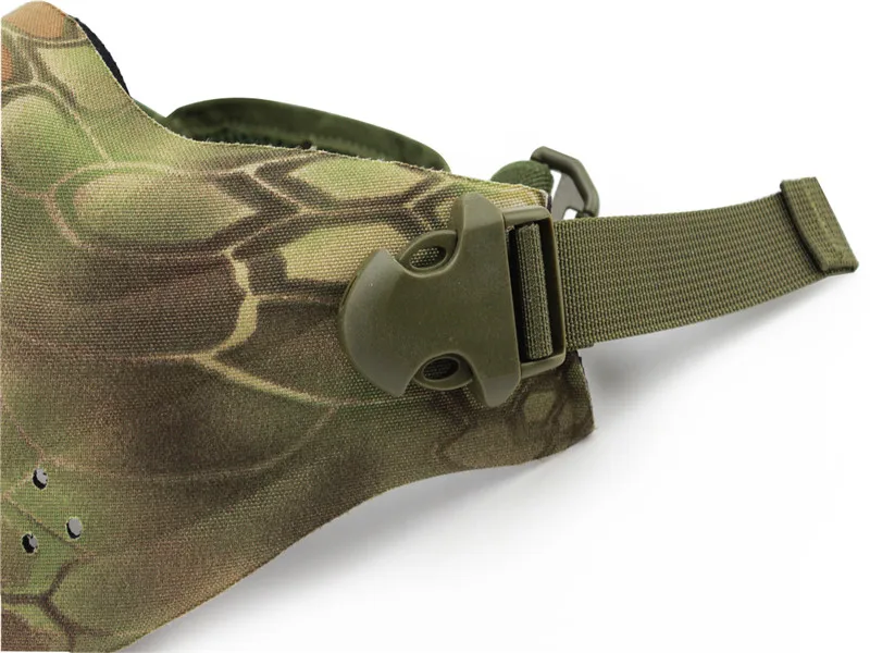 Тактический SHARPTECK Нижняя защита половины лица Маска Защитное снаряжение для airsoft bb пистолет CS военная игра Пейнтбол цикл череп маска