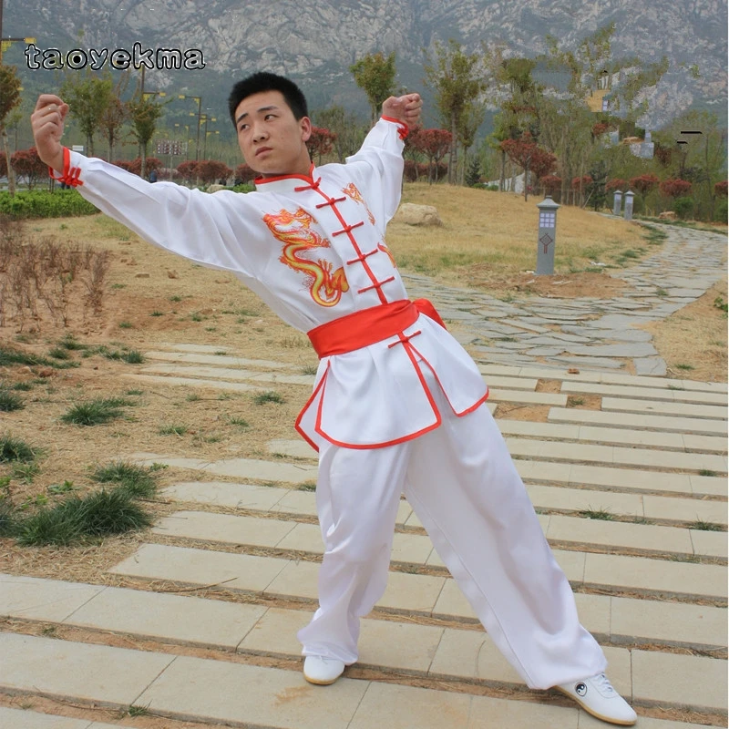 Мужская униформа Taoyekma Wushu костюм кунг фу в китайском стиле для боевых искусства