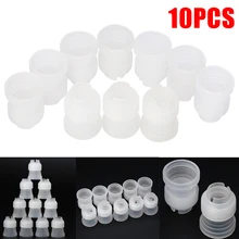 10 шт. насадка для пирожных с помадкой адаптер DIY муфта Обледенение кондитерский мешок набор Полезная Кухня Декор для выпечки инструмент