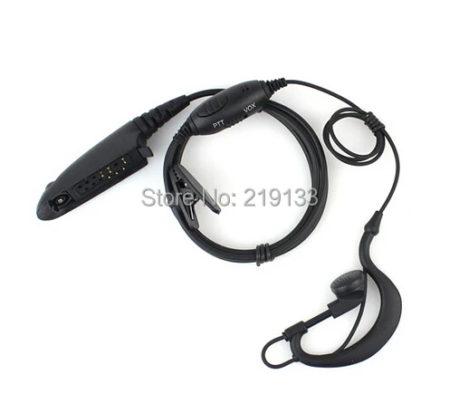 

PTT VOX MIC headset for portable Radio HT750 HT1250 GP328 GP329 GP340 GP380 MTX850 PRO5150