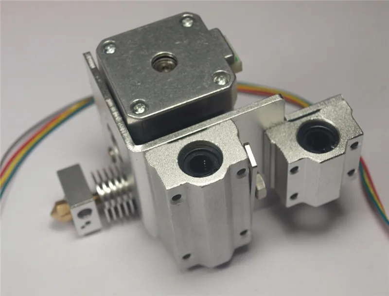 Liga de Alumínio Transporte + All Direto + Hotend Conjunto Reprap Prusa Metal 1.75mm Extrusora Acionamento Kitfor Faça Você Mesmo Impressora 3d 1 i3 4 Liga de alumínio conjunto 1 Reprap Prusa