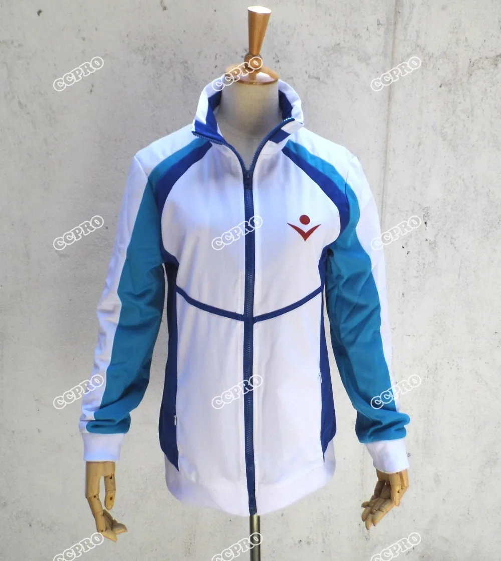 Косплей аниме костюм бесплатно! Спортивная школьная форма Iwatobi Swim Club Haruka Nanase Rin