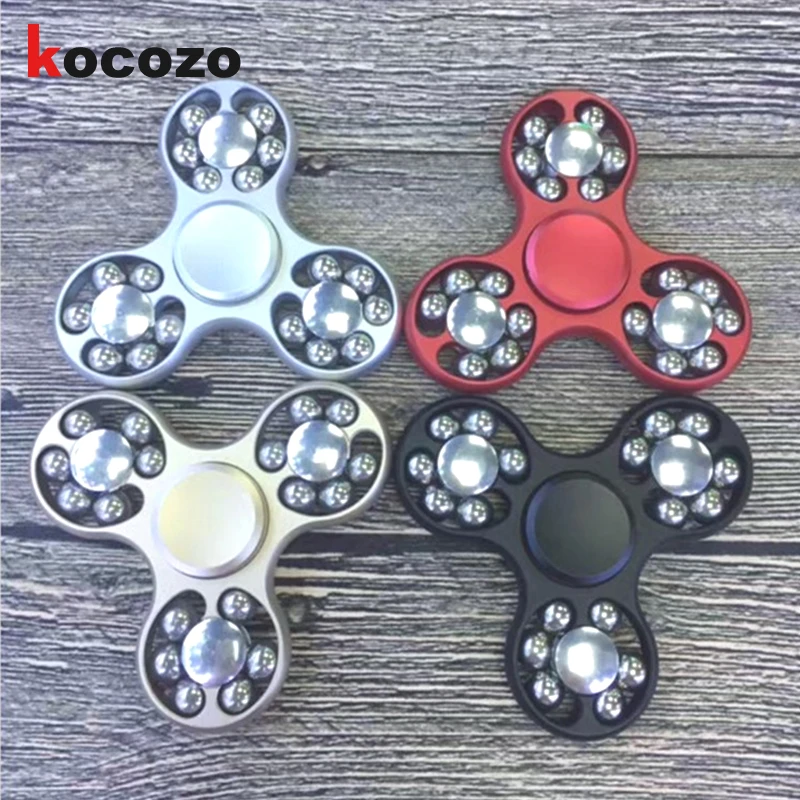 Сталь мяч ручной Spinner высокое качество Металл палец гироскопом для аутизма и СДВГ беспокойство стресс взрослых подарок для детей время