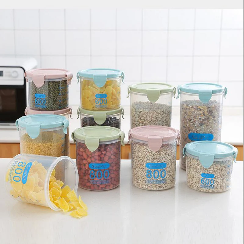 

Transparent Plastic Seal Can Food Refrigerator, Food Refrigerator, Canned Kitchen, Cereal Box, Storage Container Storage Tank