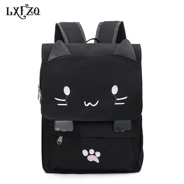 Cheap backpacks for teenage girls lovely mochila feminina canvas backpack Anime Backpack female a bag Satchel rugzak sac a dos bagpack