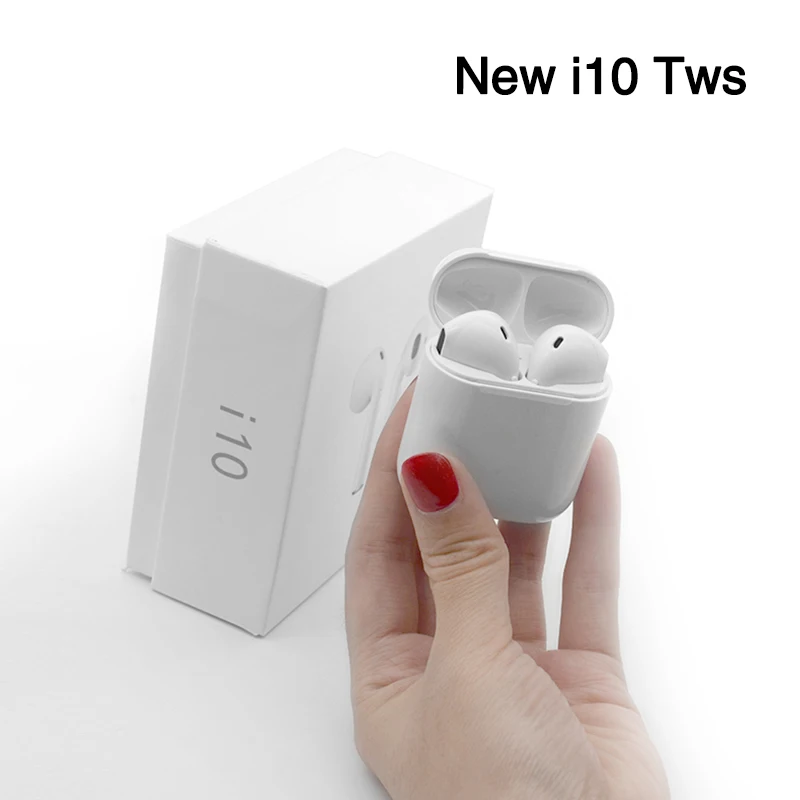 

New i10 Tws Mini Wireless Bluetooth Earphone 5.0 True Wireless Earphones Earbuds Sport Bluetooth Earphone For Phone i10 Tws