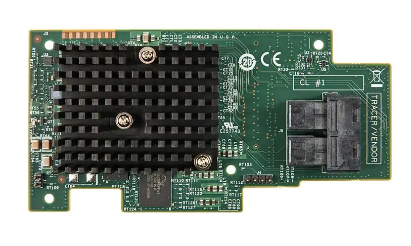 Raidstorage Комплексный RAID модуль RMS3JC080 SFF8643 без-cache LSISAS3008 HD Mini-sas RAID0.1.10.1E. jbod PCI-E3.0 x8 12 ГБ/сек. карты