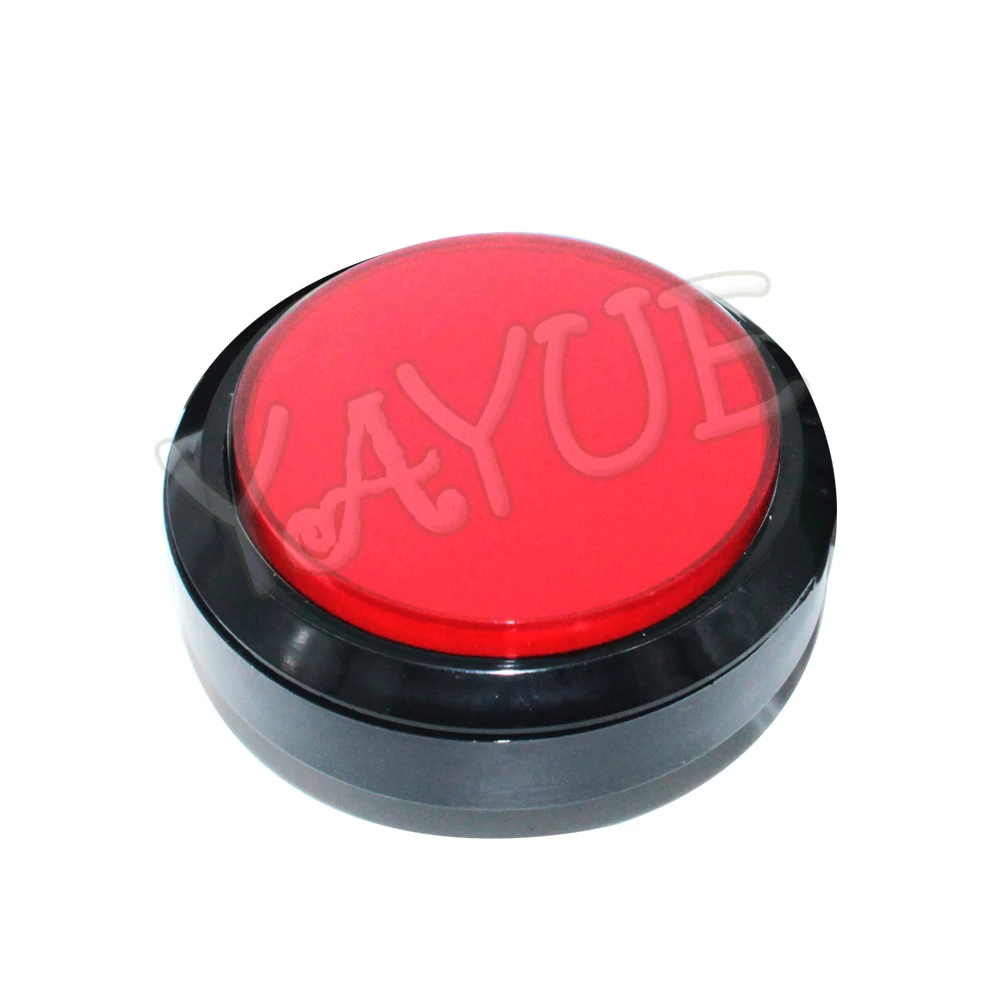 100mm 12 V Rot LED Beleuchtet Arcade Taster Aktionstaster Push-Button DIY 