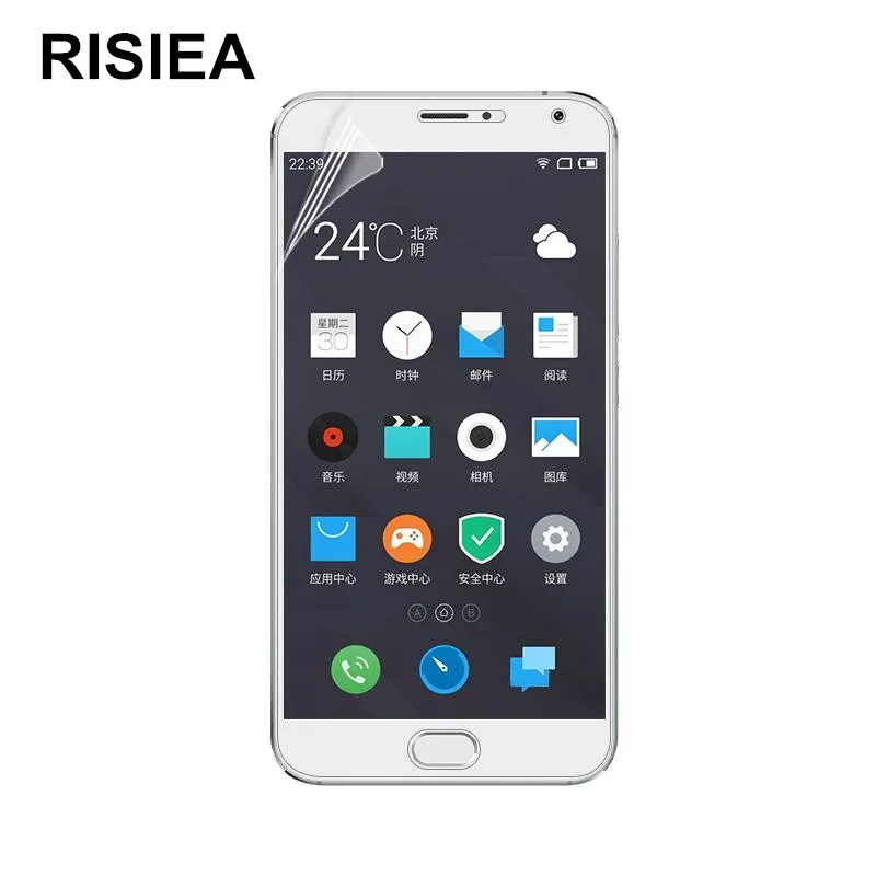 

RISIEA 3pcs matte Screen Protector Protective Guard Film For Mei zu m6 note m6s m5 note m5s m5c m3s m3 note e 3 8 9