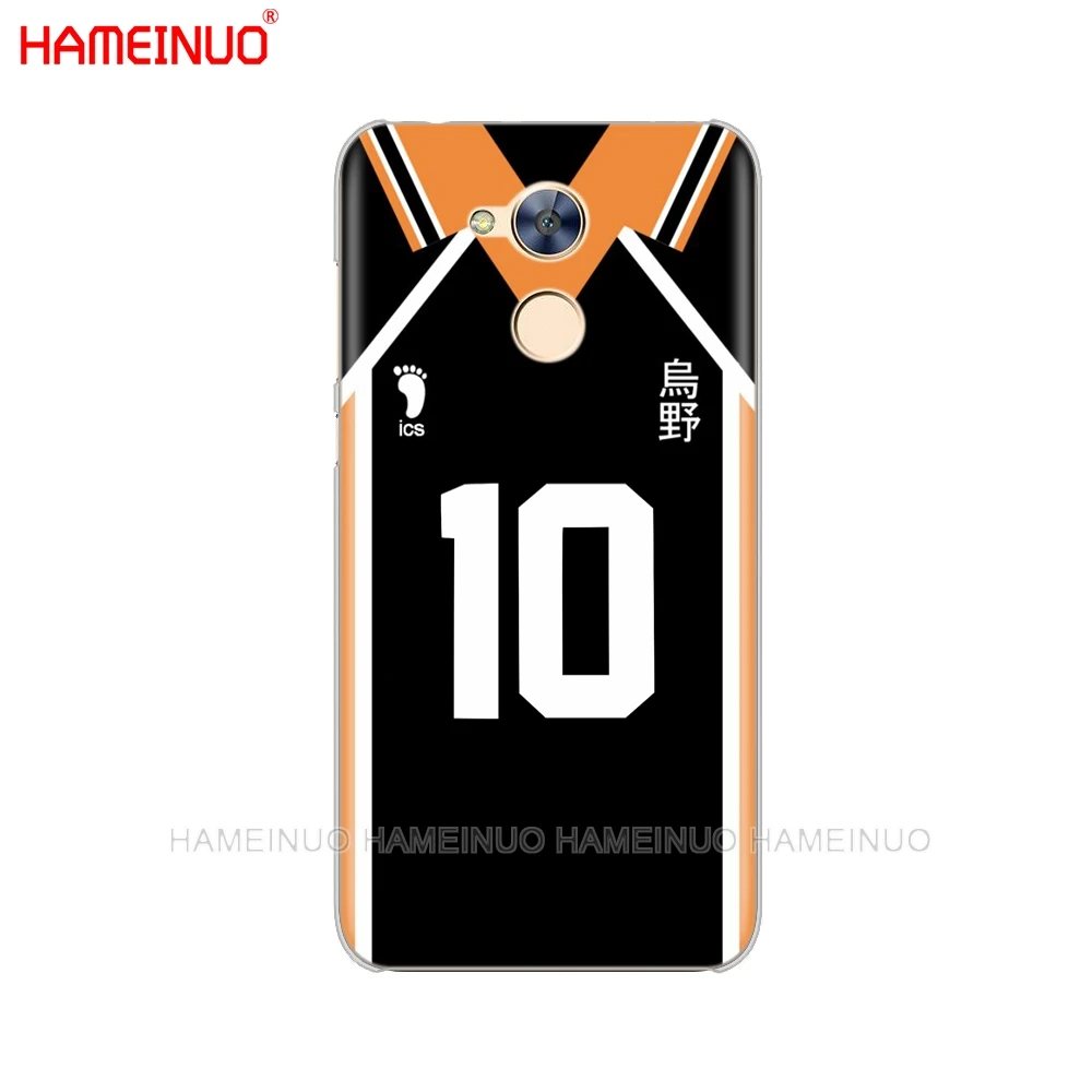 HAMEINUO Haikyuu Hinata атак Аниме Манга волейбол униформа чехол для телефона для huawei Honor 10 V10 4A 5A 6A 7A 6C 6X7X8 9 LITE - Цвет: 42484