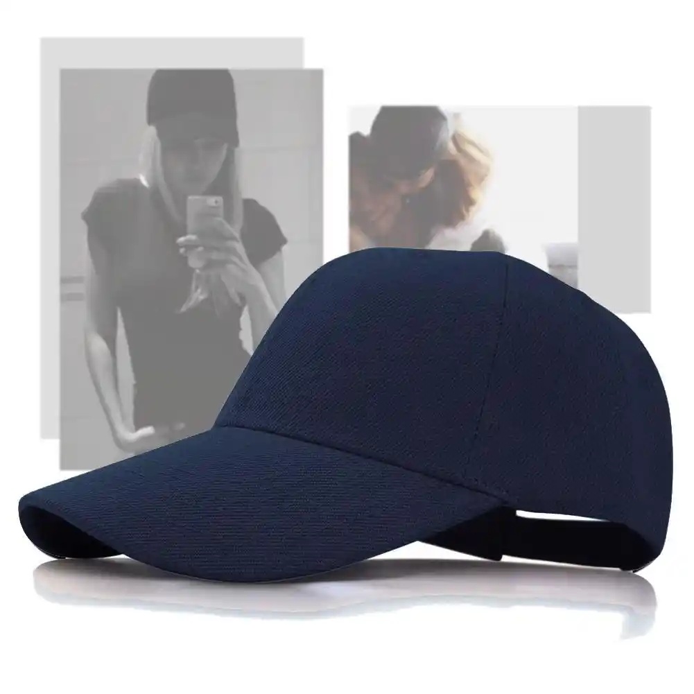 dark blue baseball cap