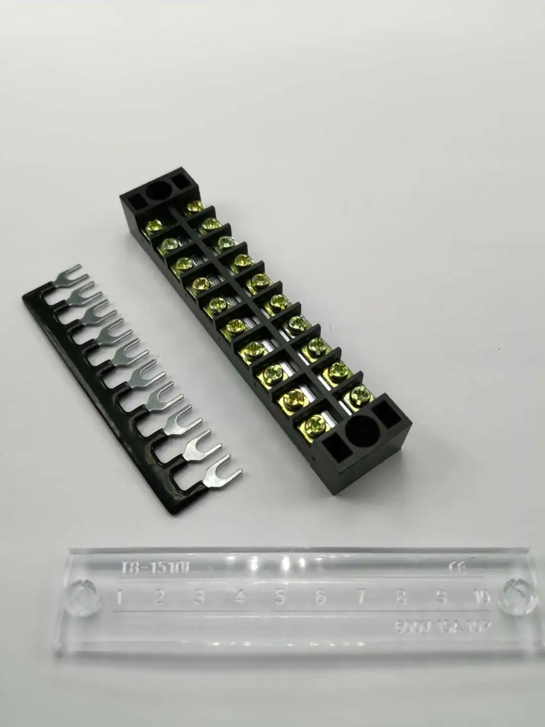 TB-1510 Колодка клеммная терминал TB подключения полосы 10-бит короткое замыкание полосы