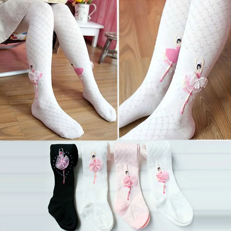 Children Autumn/Winter Tights Cotton Baby Girls Pantyhose Kids Infant