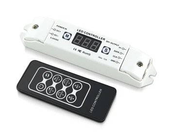 

BC-201 SPI LED Pixel Strip Controller Digital Addressable Control For 2801 2811 2812 6803 8806 IC 1000 Pixels Tape Lights