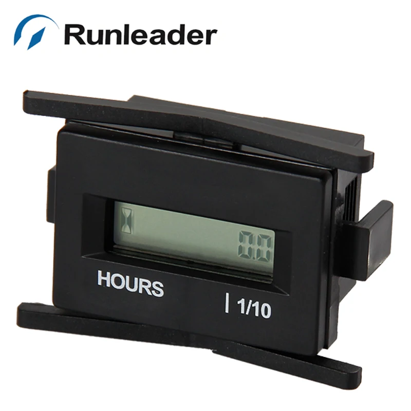 (20pcs/lot) Digital Waterproof LCD Engine Hour Meter Running Hours