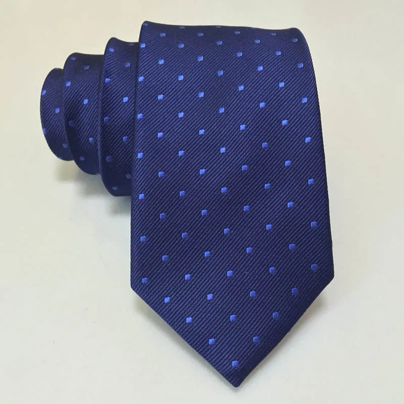 2017 классические Poka точки Для мужчин S галстук дизайнер темно-точка шеи Галстуки Для мужчин Gravatas де Luxo DOS HO Для мужчин S аксессуары для одежды