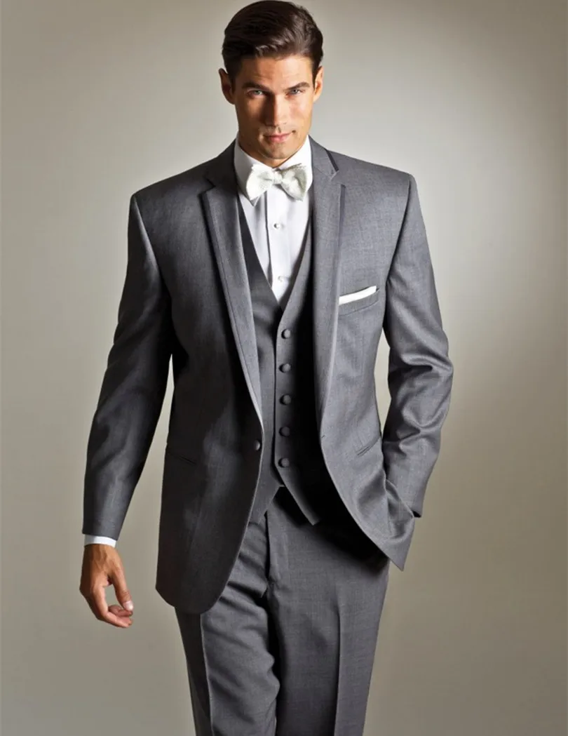 mens grooming for wedding suits men slim fit modern three piece suit ...