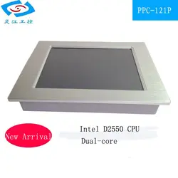 Поддержка OEM встроенных безвентиляторный 12,1 дюймов сенсорный экран промышленных Панель PC