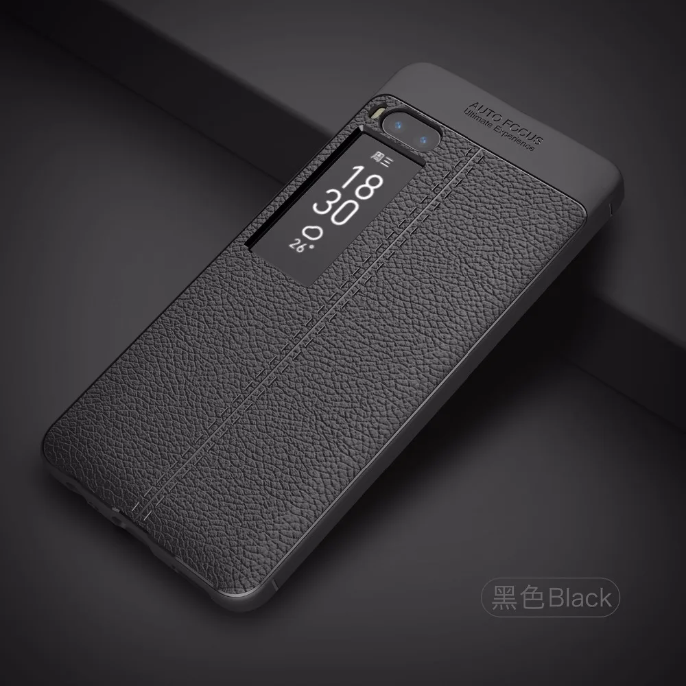 Длинные Стивен] для Meizu Pro 7 кожаный чехол зерна ламинирования рисунком протектора