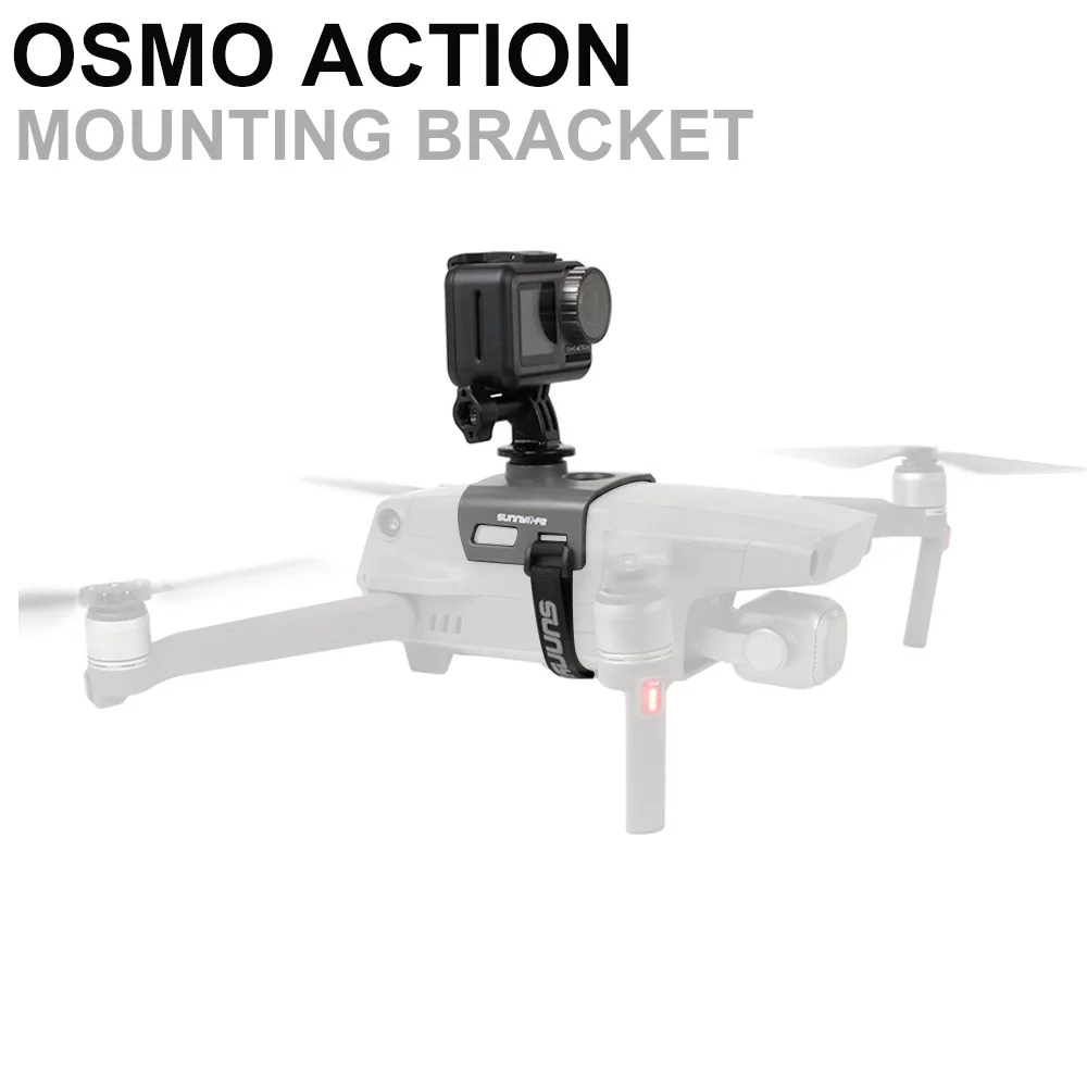 

New Drone Flash Light mount bracket Buckle Multifunction Fixed Mount Camera DroneAccessories For DJI Mavic 2/Zoom Osmo Action