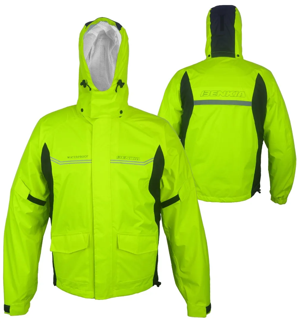 Benkia Motorcycle Raincoat Suit Motorbike Riding Rain Coat for Bikers ...