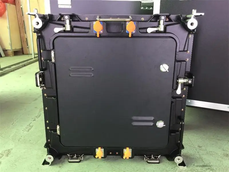 

64*64dots cabinet without an external fan air conditioning low noise SMD3535 p8 outdoor 512*512mm 4s programmable led sign