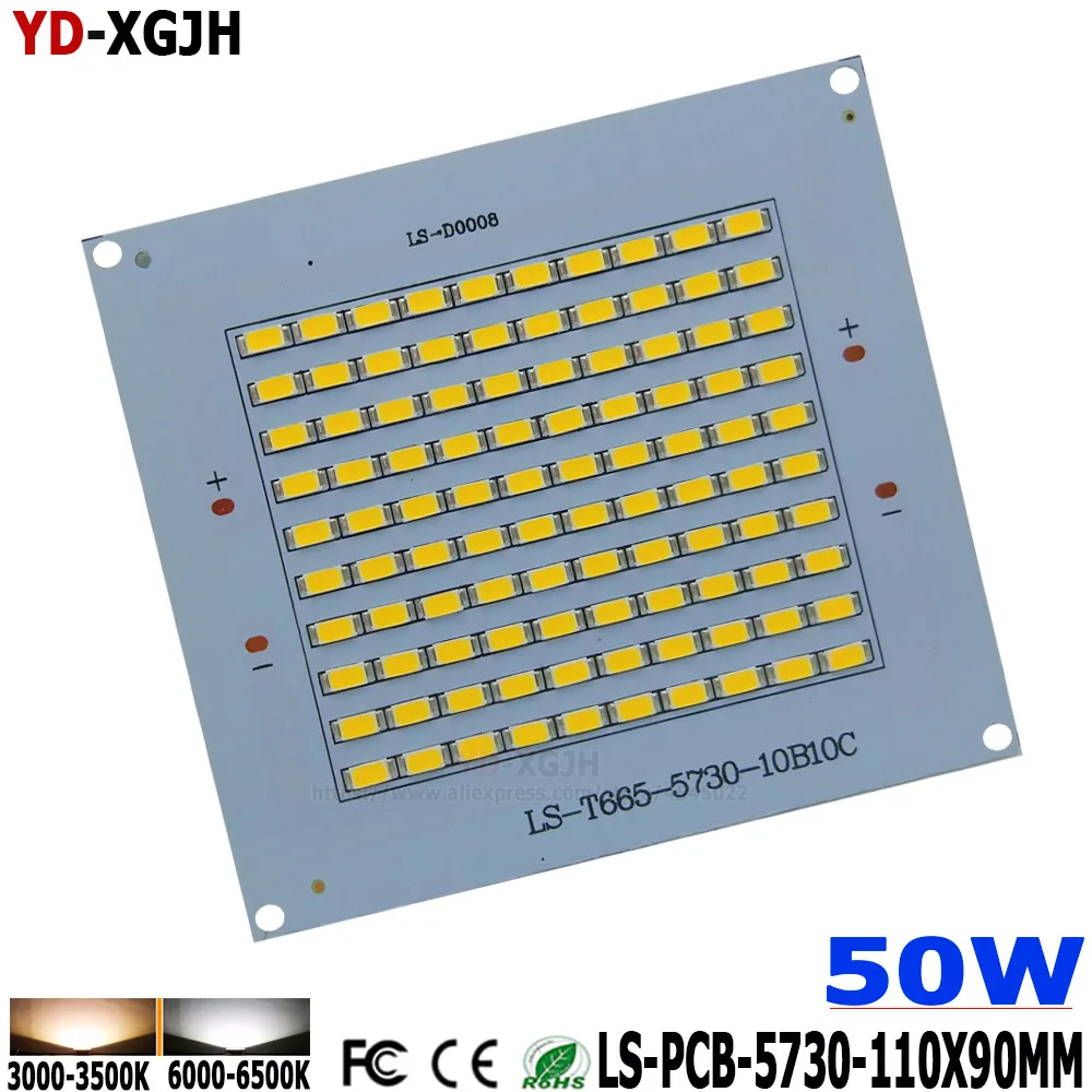 10 шт. светодиодные SMD 5730 прожекторы 50 Вт 110*99 лм|Подвесные лампочки| |