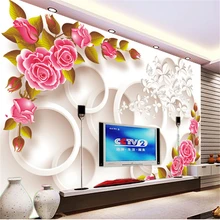 Best Price Warm stylish Rose Modern Luxury wallpaper 3D wall mural papel de parede floral photo wall paper ceiling murals photo wallpaper Best Price Warm stylish Rose Modern Luxury wallpaper 3D wall mural papel de parede floral photo wall paper ceiling murals photo wallpaper