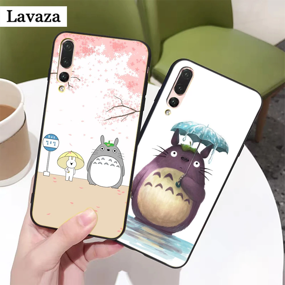 Матовый и Тоторо силиконовый чехол для Huawei P8 Lite 2015 2017 P9 2016 Mimi P10 P20 Pro P Smart Z 2019