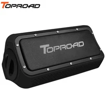 TOPROAD водонепроницаемый стерео Bluetooth динамик 10 Вт Спорт на открытом воздухе портативный беспроводной динамик s поддержка Hands-free Аварийная зарядка