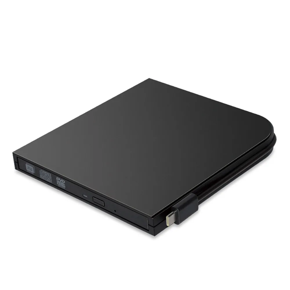 MAIKOU USB 3,0 type-C Внешний оптический привод высокоскоростной CD DVD rom плеер DVD RW ГОРЕЛКА ридер писатель рекордер-черный