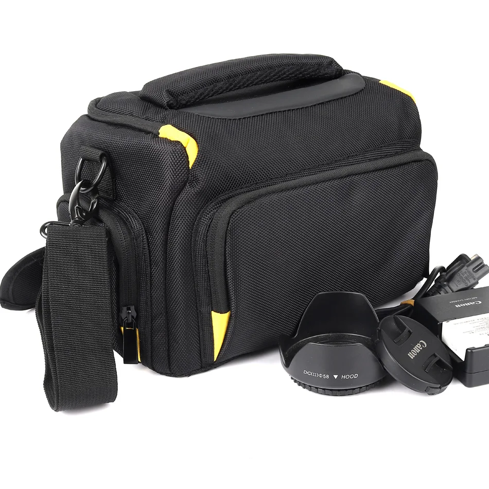 

DSLR Camera Case Shoulder Bag for Canon EOS R 4000D 2000D 1300D 1200D 1100D 1000D 800D 760D 750D 700D 650D 600D 550D 500D 450D