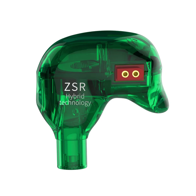 AK KZ ZSR 2BA + DD наушники в ухо арматура с динамической гибридной гарнитурой HIFI бас