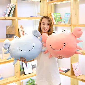 

45cm/60cm Cute Simulation Crab Plush Animals Stuffed Plush Crab Pillow Cushion Crab Toys Decoration Birthday Gifts Kids Toys