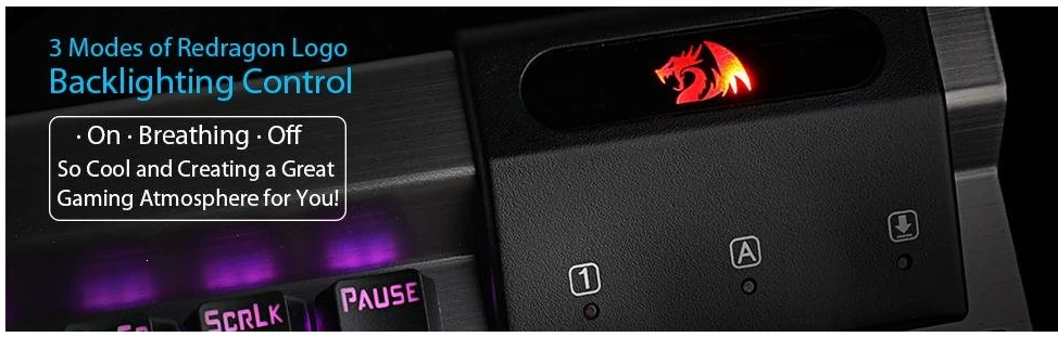 Redragon K563 SURYA 109Key RGB Механическая с подсветкой игровой KeybKoard с синими механическими переключателями авиационного класса