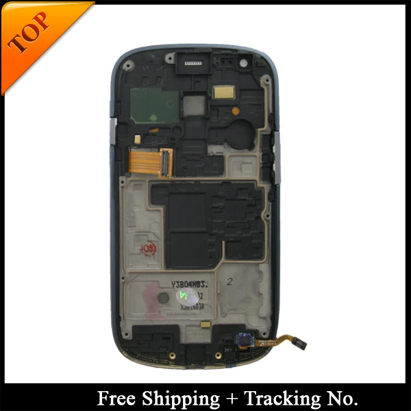 

Tracking No. 100% tested Super AMOLED For Samsung i8190 LCD Display S3 mini LCD Screen Touch Digitizer Assembly with frame