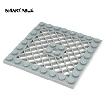 Smartable 8x8 решетка сетка пластина потолок строительный блок MOC части игрушки для детей креативный совместимый 4151 10 шт./лот