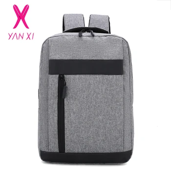 

YANXI Men WomenBackpack Multi-Function Business Casual Computer Backpack USB Interface Large-Capacity School Bags Mochila