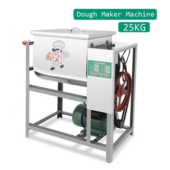 

Automatic kneading dough machine mixer 25KG 2200W Stainless Steel commercial Kitchen electric bread Flour dough maker 220V CE CB
