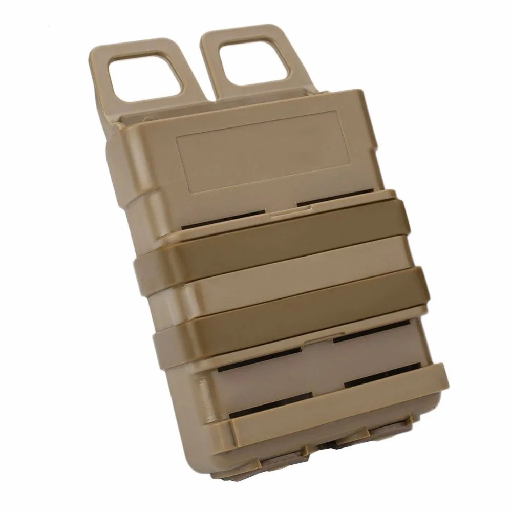 

Fast Mag Pouch 5.56 .223 Molle Double Magazine Pouch Set Bag Quick Reload