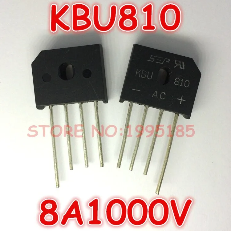 5 шт./лот KBU810 810 8A1000V выпрямительный мост