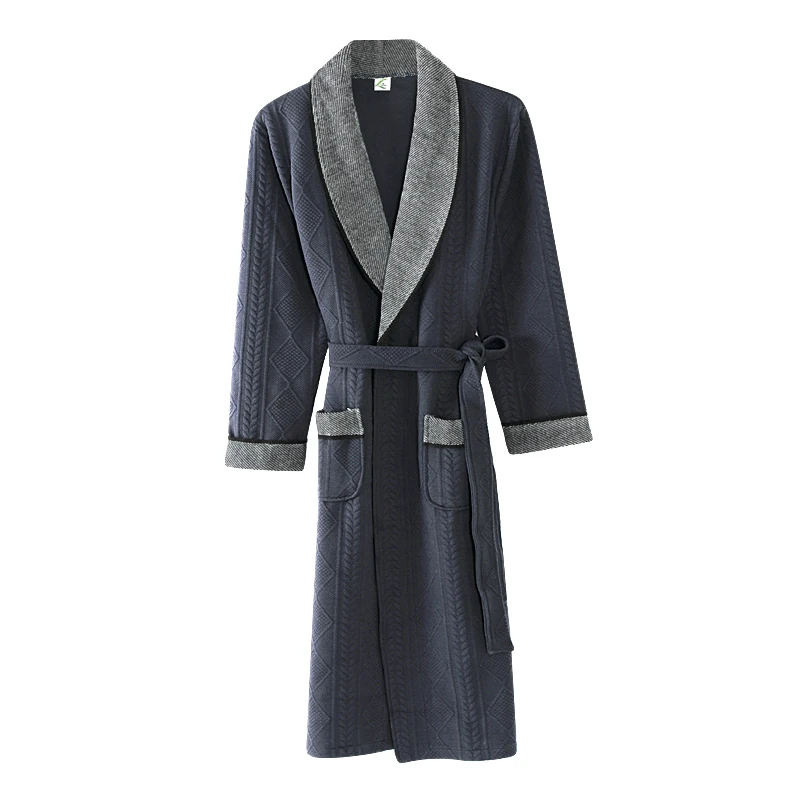 Buy Winter Thin Three ply Cotton Padded Robe Bathrobe