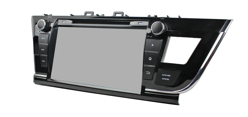 Discount 9" Android 9.0 Car Multimedia Player for toyota corolla left driving 2014-2016 with gps radio usb dvd octa core 4G RAM 32G ROM 3