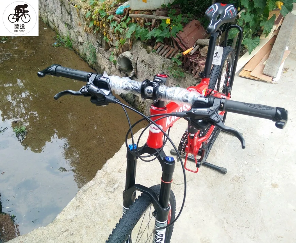 Sale Kalosse  Full suspension frame 26inch  mountain  bicycle man& woman bike   30 speed   Hydraulic   brakes 9