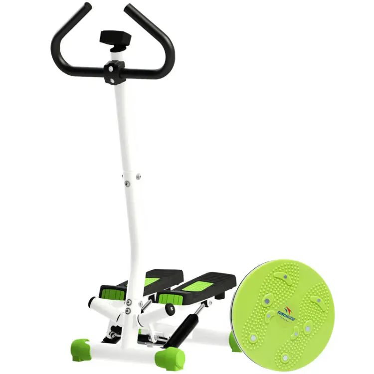 

Mini Household low noise Hydraulic Twister Stepper with handlebar Free installation Training Exercise Stair Climber LCD monitor