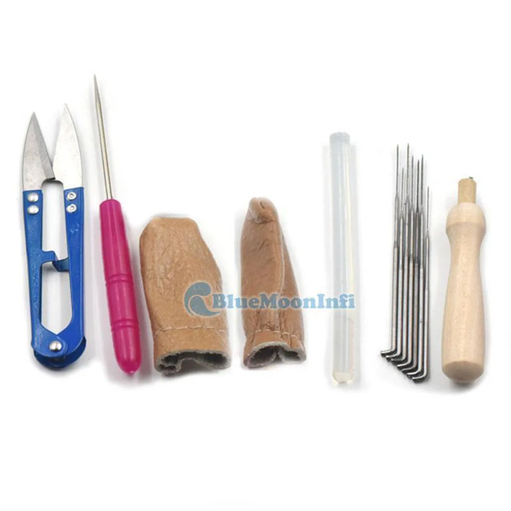 1 Set / Lot Needles Felting Starter Kit Wool Felt Tools Plastic Mat