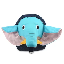 Детский анти-потерянный чтобы учиться ходить ремень мягкие рюкзак со слоном функция "антипотеря сумка с поводком кукла ремни держатель для ребенка рюкзак походный